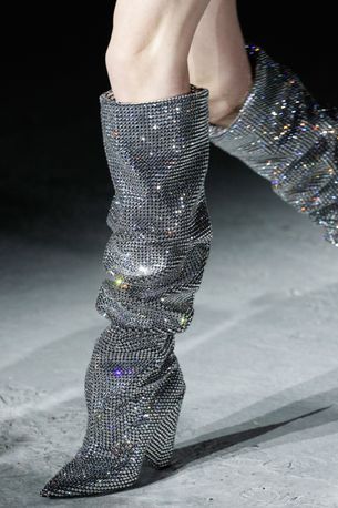 saint laurent long boots
