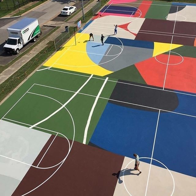 These are the best designed basketball courts in the world - Vogue Living