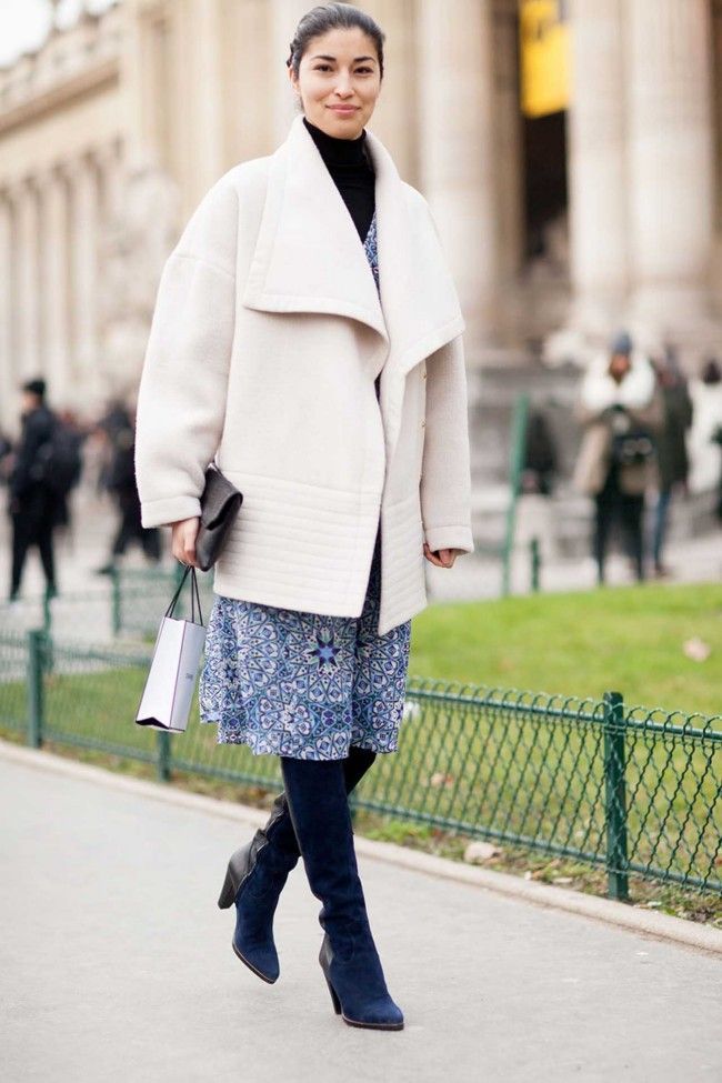 Street style from Paris haute couture spring 2015 - Vogue Australia