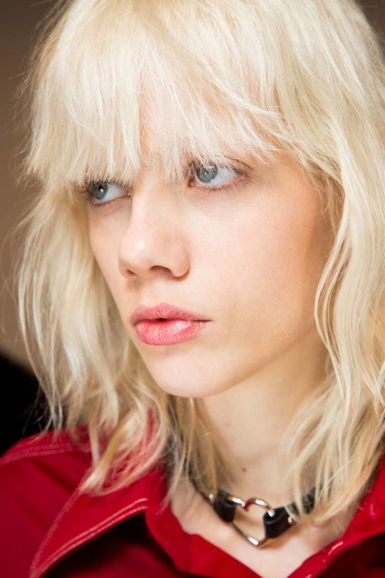 Blonde ambition: Bleach blonde is the only blonde to try this winter ...