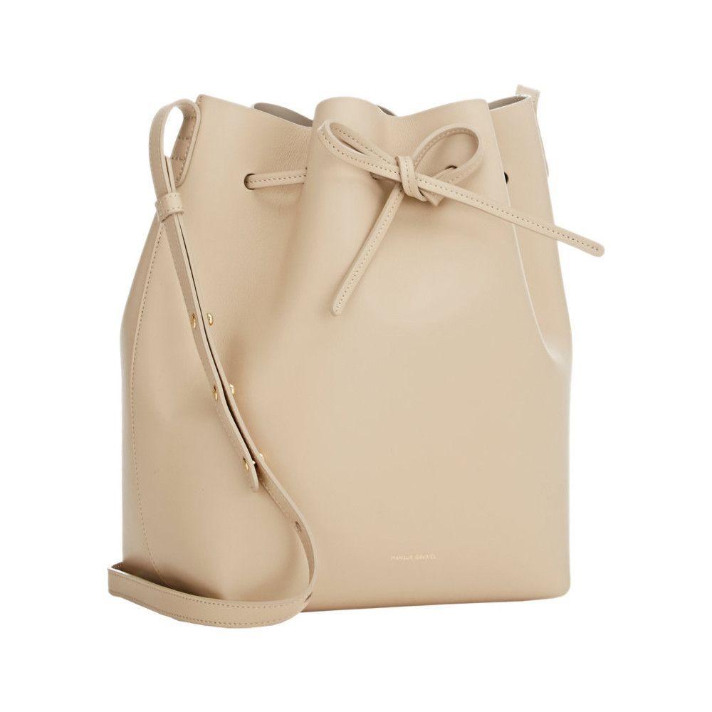 Mansur Gavriel’s waitlisted bucket bags are going into stores tomorrow ...