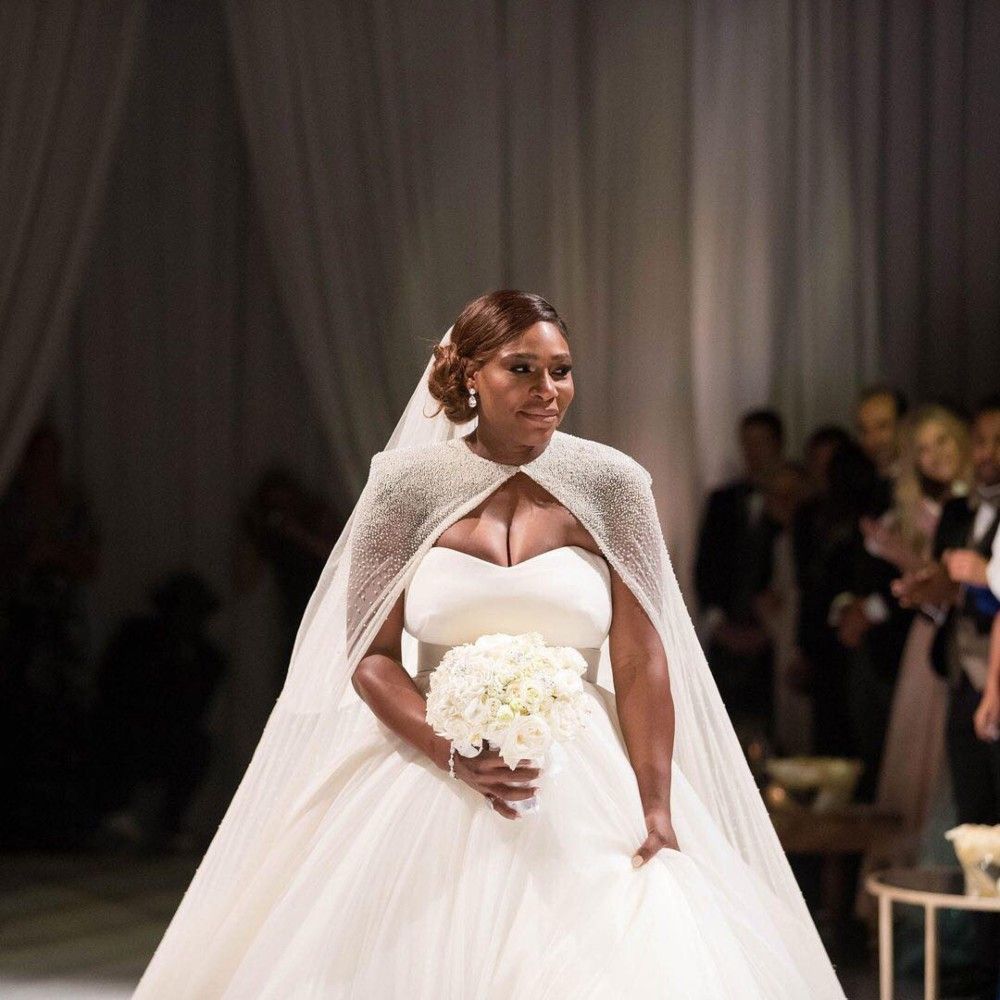 Serena Williams wore three wedding dresses to marry Alexis Ohanian ...