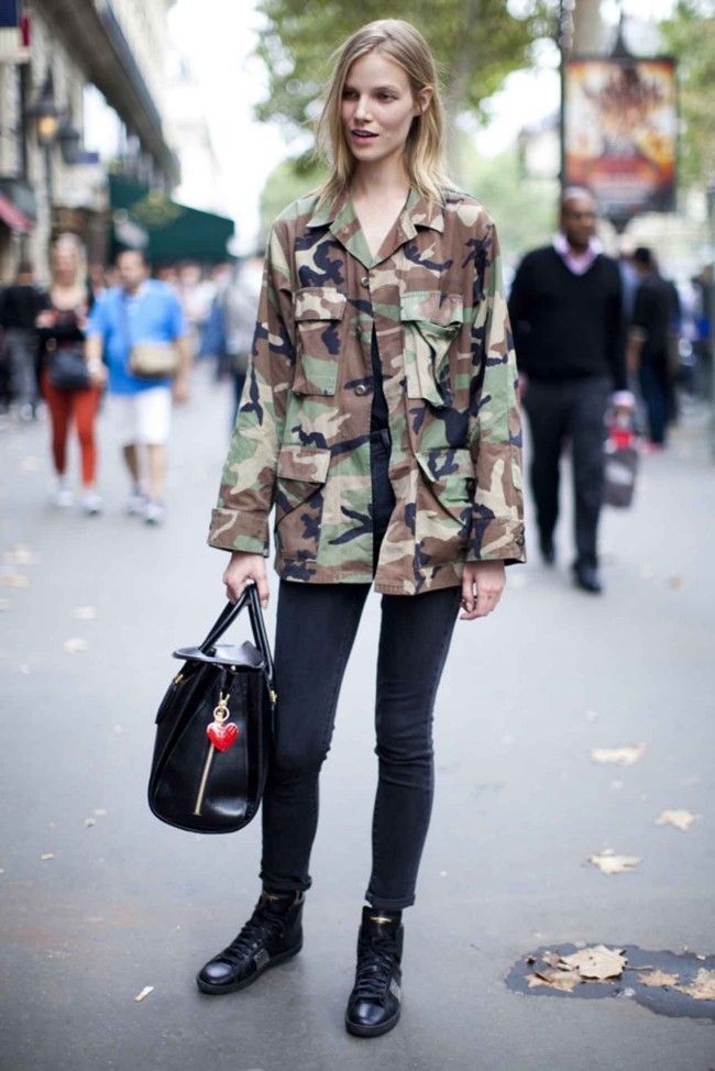 Street style at Paris fashion week spring/summer '14 - Vogue Australia
