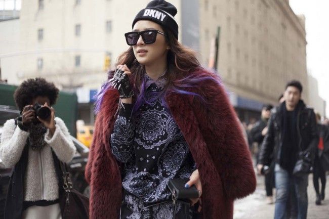 Street style at New York fashion week autumn/winter '14 - Vogue Australia