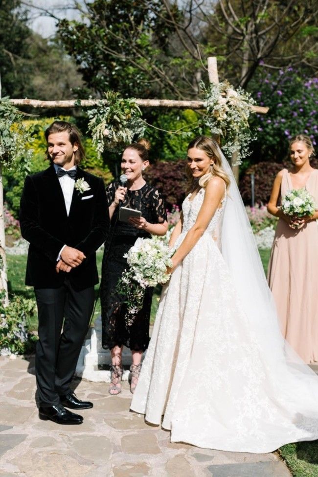 Inside a pretty Melbourne garden wedding - Vogue Australia