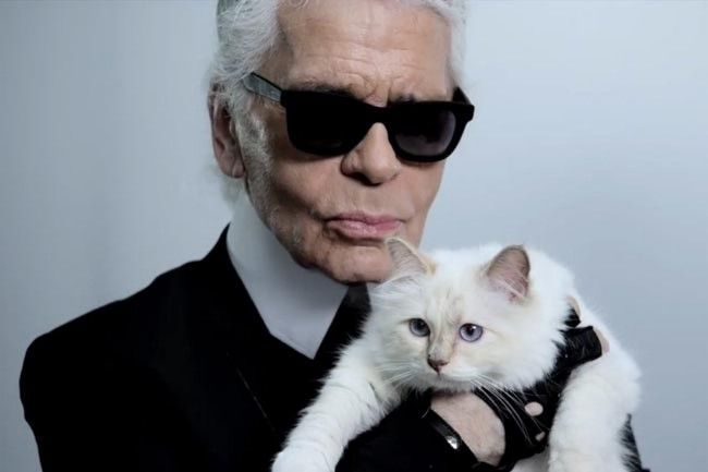 Karl Lagerfeld's latest collection inspired by his cat - Vogue Australia